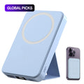 Magnetic Portable Wireless Fast Charger, 10000Mah Smart Mobile Power Power Bank Wireless Battery Pack, 22.5 W PD Quick Charge with LED Display, Compatible with Iphone Series Travel Power Bank #GLOBAL PICKS